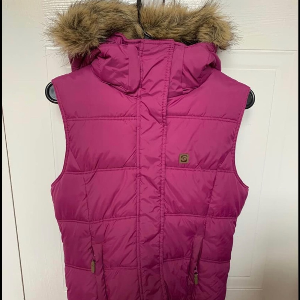 Pink Rip Curl puffer